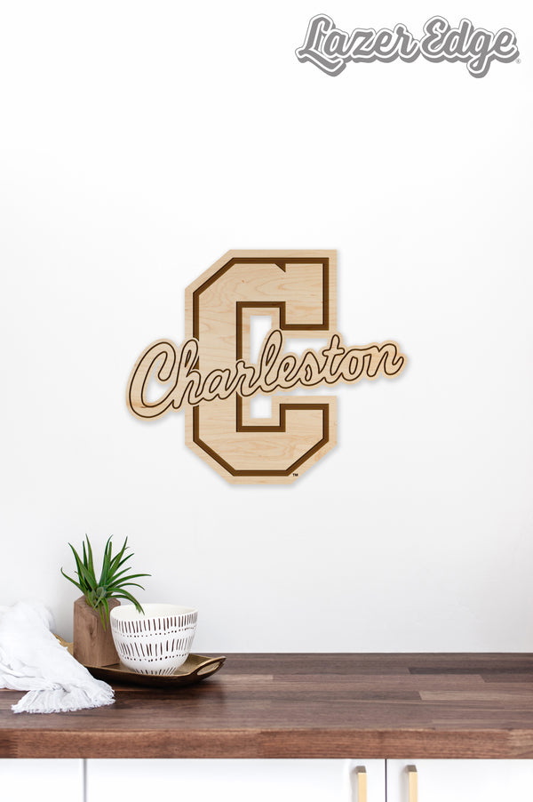 College of Charleston Wall Hanging Charleston C Logo