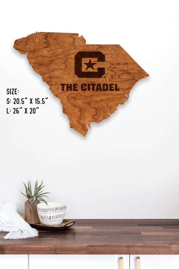 Citadel Wall Hanging The Citadel SC State Shape C with The Citadel Standard