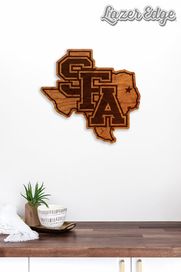 Stephen F. Austin State University Wall Hanging SFA on State
