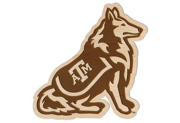 Texas A&M Wall Hanging Reveille Dog