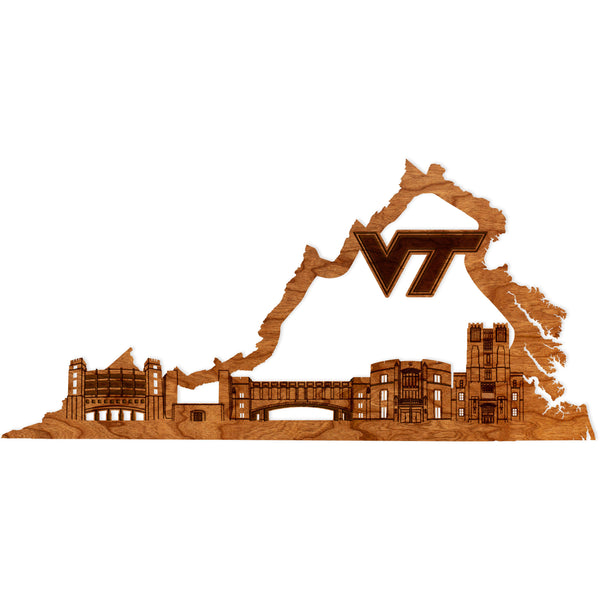 Virginia Tech Blacksburg Skyline
