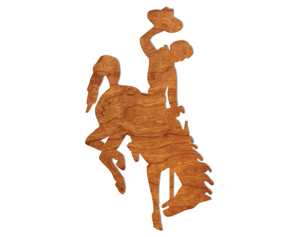 Wyoming Wall Hanging Bucking Horse