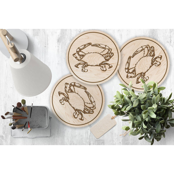 Blue Crab Coaster Coaster LazerEdge 