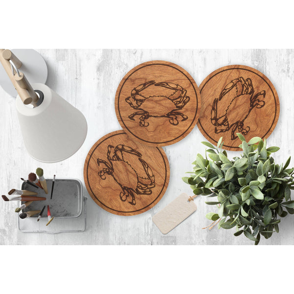 Blue Crab Coaster Coaster LazerEdge 