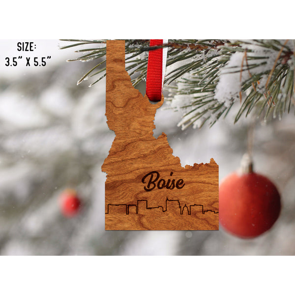 Boise Skyline Ornament Ornament LazerEdge 