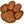 Load image into Gallery viewer, Clemson - Wall Hanging - Logo - Tiger Paw Cutout Wall Hanging LazerEdge Standard 
