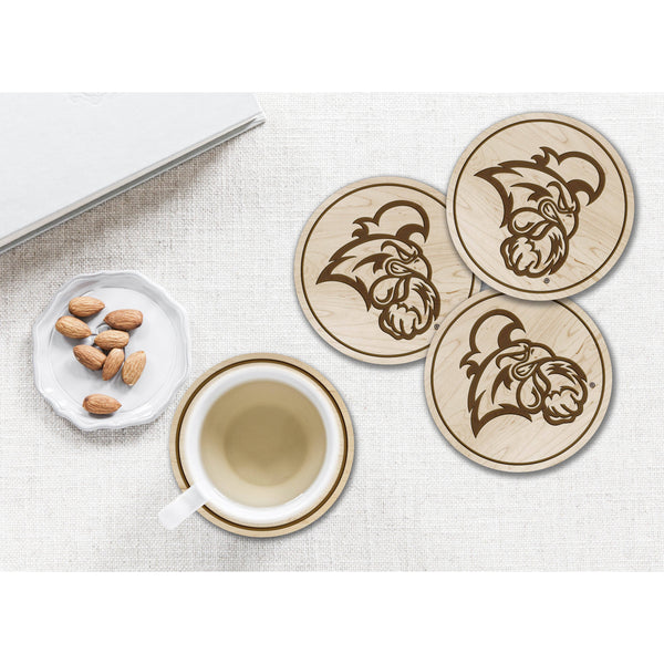 Coastal Carolina Chanticleers Coaster Chicken Head Coaster LazerEdge 