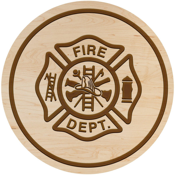 Firefighter Coaster Shop LazerEdge Maple 