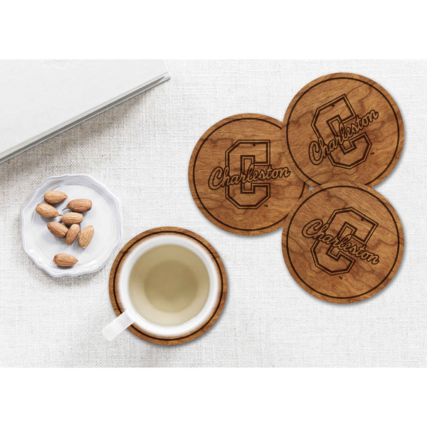 College of Charleston "C" Coaster Coaster LazerEdge 