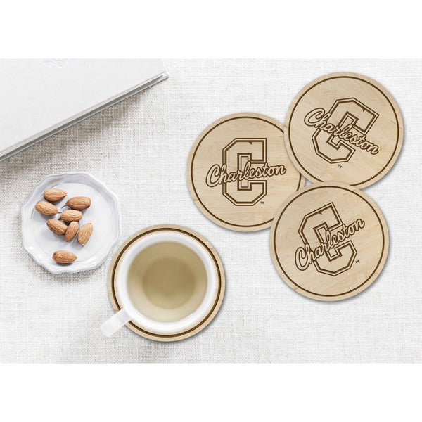 College of Charleston "C" Coaster Coaster LazerEdge 