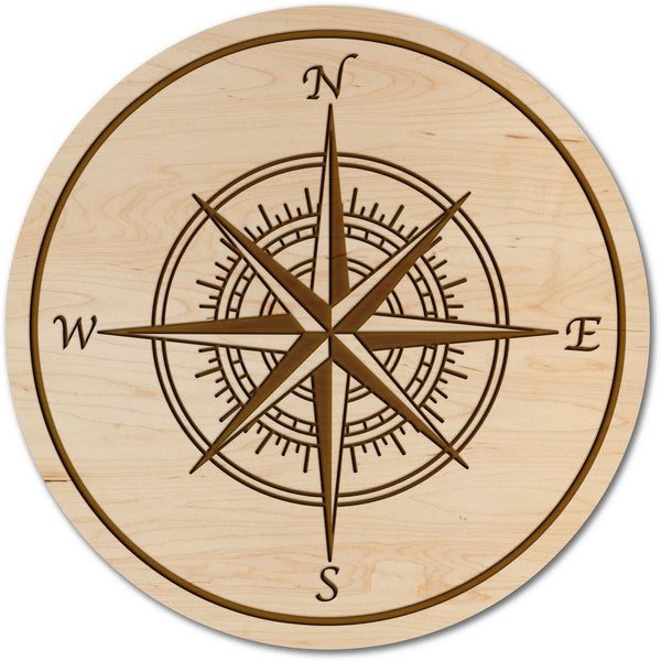 Compass Coaster Coaster LazerEdge Maple 