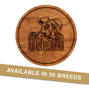 Dog Coaster (Multiple Dog Breeds Available) Coaster Shop LazerEdge 