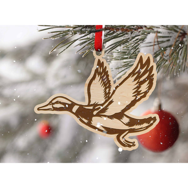 Duck Hunting Ornament - Duck Ornament LazerEdge 