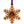 Load image into Gallery viewer, ECU Pirates Ornament – Crafted from Cherry and Maple Wood – Click to see Multiple Designs Available – East Carolina University (ECU) Ornament LazerEdge Cherry ECU Snowflake 
