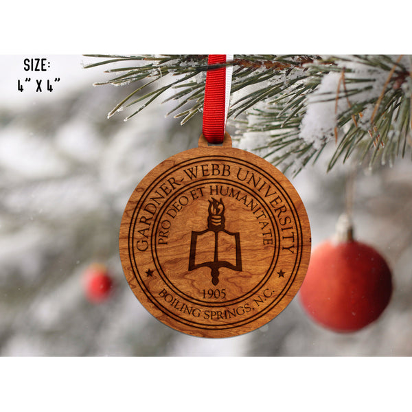 Gardner Webb University "Bulldogs" Ornament - Various Designs Available Ornament LazerEdge 