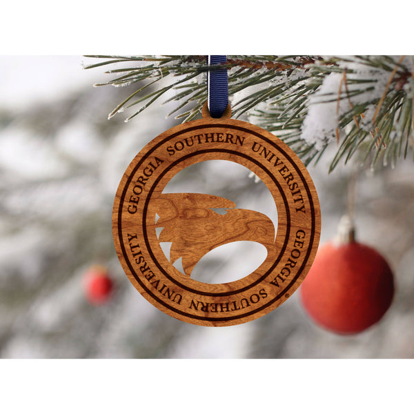 Georgia Southern University - Ornament - Academic Logo with "Georgia Southern University" Ornament LazerEdge 