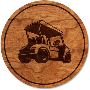 Golf Coaster - Golf Cart Coaster Shop LazerEdge Cherry 