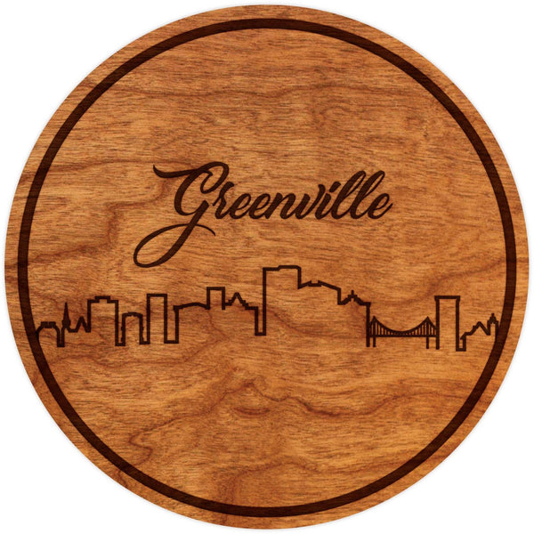 Greenville Skyline Coaster - Cherry Coaster LazerEdge 