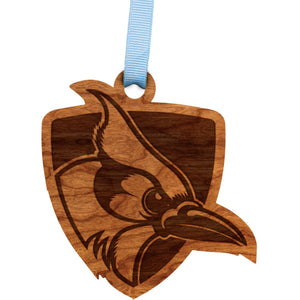 Johns Hopkins - Ornament - Shield and Blue Jay Ornament LazerEdge 
