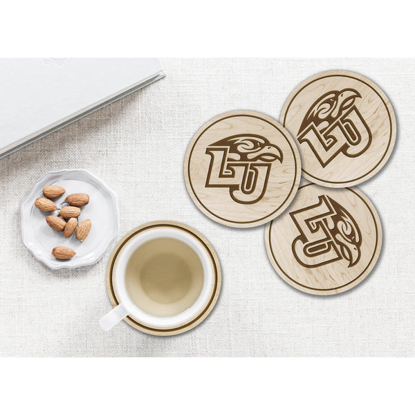 Liberty University Eagle Coaster LU with Eagle Coaster LazerEdge 