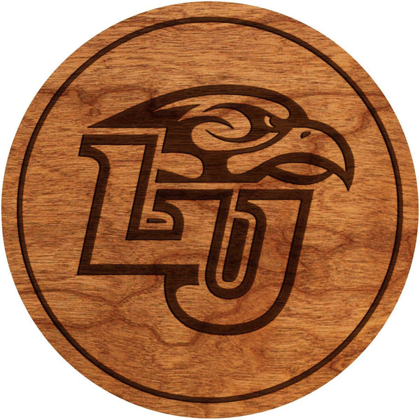 Liberty University Eagle Coaster LU with Eagle Coaster LazerEdge Cherry 