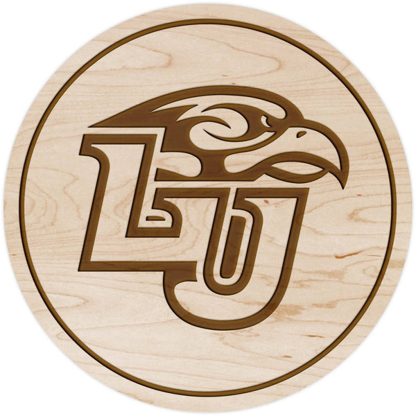 Liberty University Eagle Coaster LU with Eagle Coaster LazerEdge Maple 
