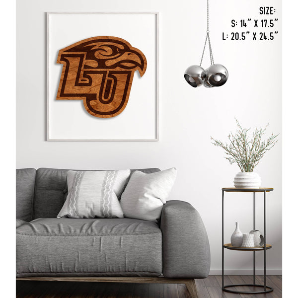 Liberty University - Wall Hanging - Crafted from Cherry or Maple Wood Wall Hanging Shop LazerEdge 