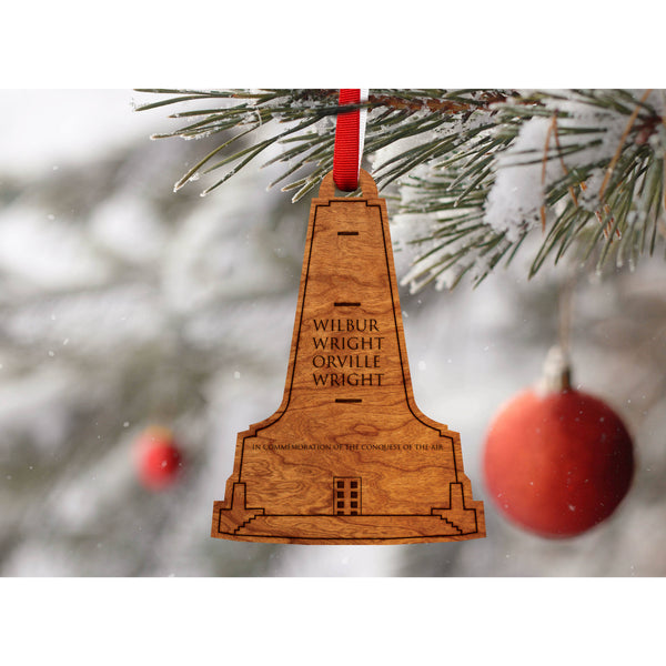 Lighthouse Ornament - Wright Memorial Ornament LazerEdge 