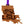Load image into Gallery viewer, LSU - Ornament - State Map with Tiger Eye over LSU Ornament LazerEdge 
