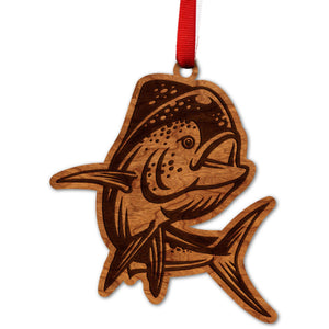 Mahi Mahi Fish Ornament Ornament LazerEdge Cherry 