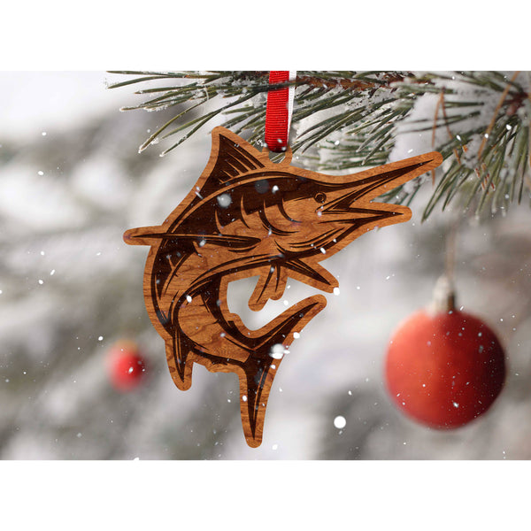 Marlin Fish Ornament Ornament LazerEdge 