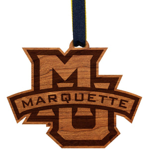 Marquette University - Ornament - Logo Cutout - MU Logo Ornament Shop LazerEdge 