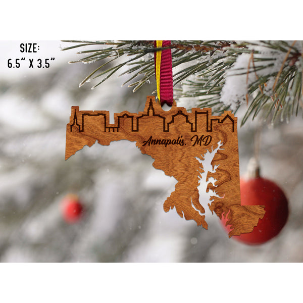 Maryland Skyline Ornament Ornament LazerEdge 