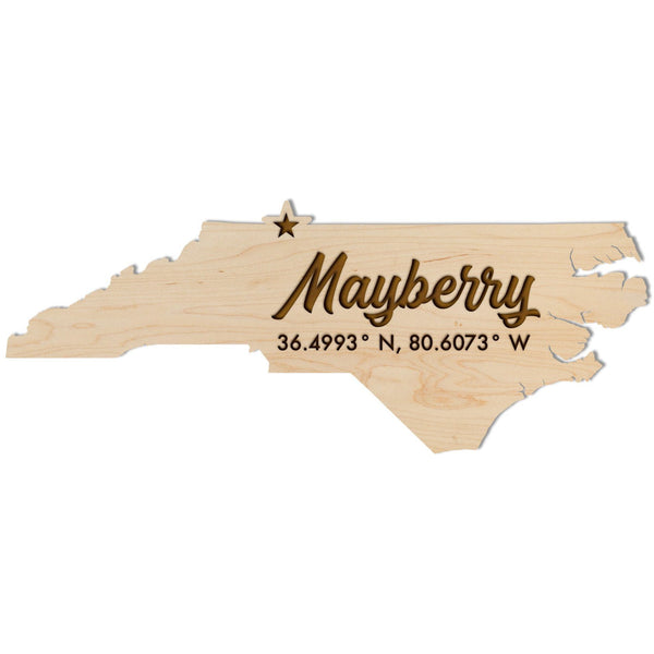 Mayberry Magnets Magnet Shop LazerEdge Maple Mayberry Coordinates 