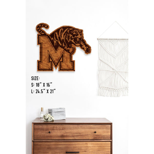 Memphis - Wall Hanging - Crafted from Cherry or Maple Wood Wall Hanging LazerEdge 