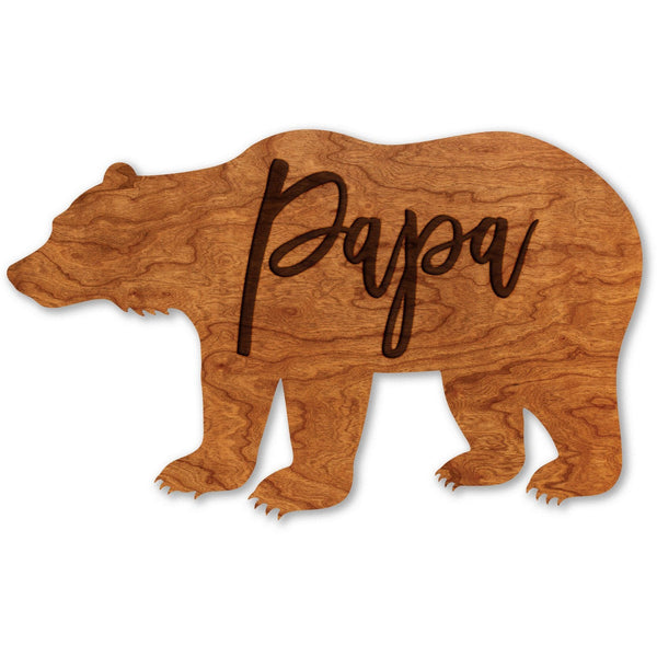 Mother's Day Magnet - "Mama" Bear (Plus "Papa, Cub 1, Cub 2, and Cub 3 variants available) Magnet Shop LazerEdge Cherry Papa 