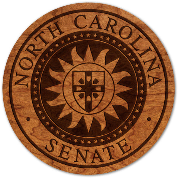 NC Government Magnet (Multiple Designs Available) Magnet Shop LazerEdge Cherry NC Senate Seal 
