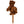 Load image into Gallery viewer, NC State Cake Toppers - Crafted from Cherry or Maple Wood Cake Topper Shop LazerEdge Cherry Strutting Tuffy 
