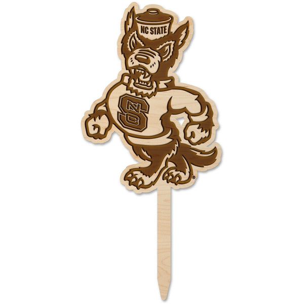 NC State Cake Toppers - Crafted from Cherry or Maple Wood Cake Topper Shop LazerEdge Maple Strutting Tuffy 