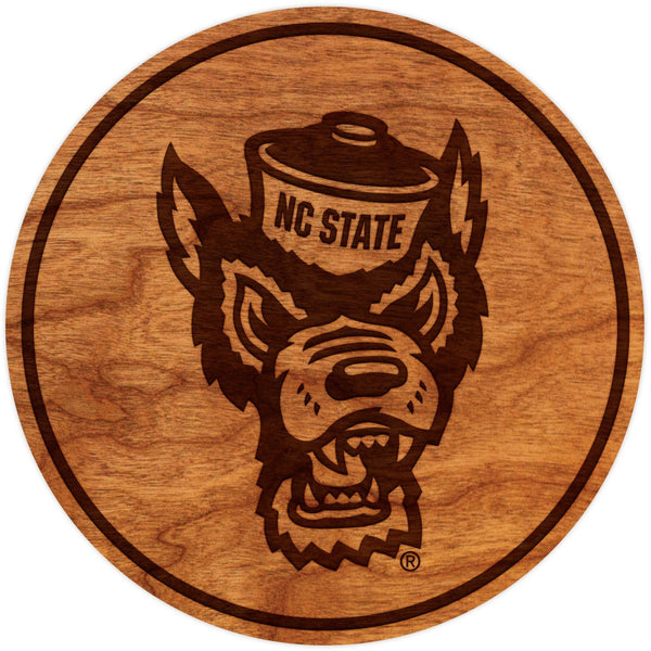 NC State Wolfpack Coaster Coaster LazerEdge Cherry Tuffy 