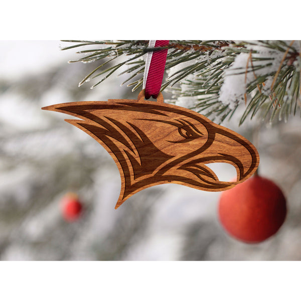 NCCU - Ornament - Eagle Head Logo Ornament Shop LazerEdge 