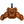 Load image into Gallery viewer, North Carolina A&amp;T - Ornament - Logo Cutout Flexing Bulldog Ornament LazerEdge 
