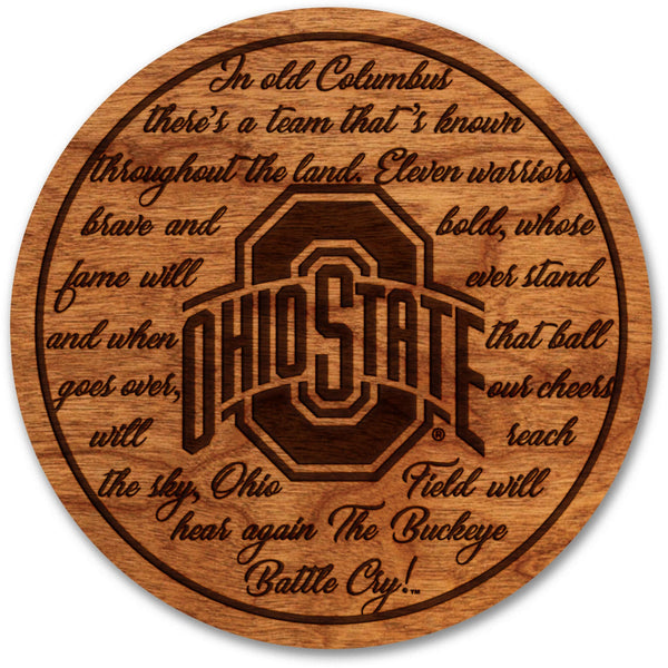 Ohio State Buckeyes Coasters. Buckeyes Drink Coaster. – C & A