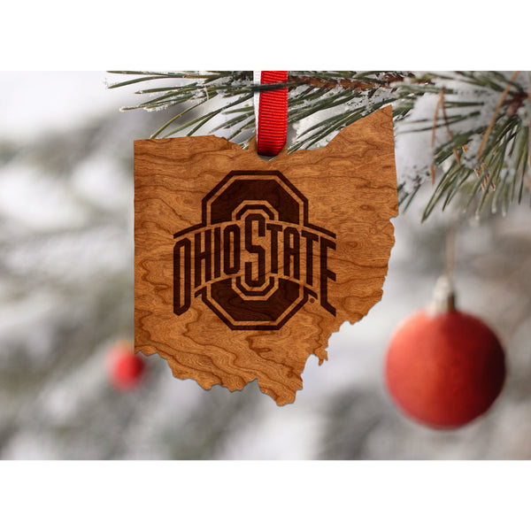 Ohio State Buckeyes Ornament Ornament LazerEdge 