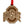 Load image into Gallery viewer, Ohio State Buckeyes Ornament Ornament LazerEdge Block O Maple 
