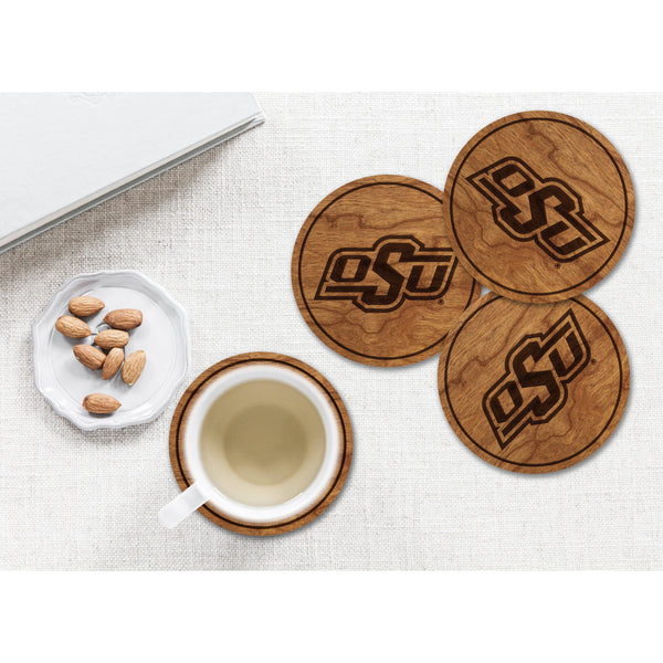 Oklahoma State Cowboys Coaster OSU Brand Coaster LazerEdge 