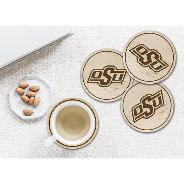 Oklahoma State Cowboys Coaster OSU Brand Coaster LazerEdge 