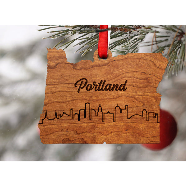 Oregon Skyline Ornament Ornament LazerEdge 