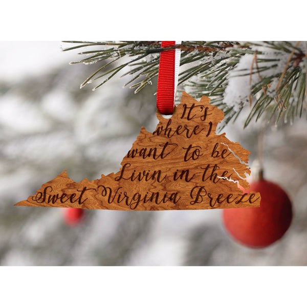 Ornament - "Sweet Virginia Breeze" Ornament LazerEdge 