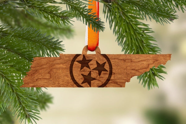 Ornament - TN with Tri Star Logo Ornament LazerEdge 